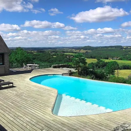 Les Maisons D'en & Piscine A Debordement Chauffee * Saint-Remy (Aveyron)